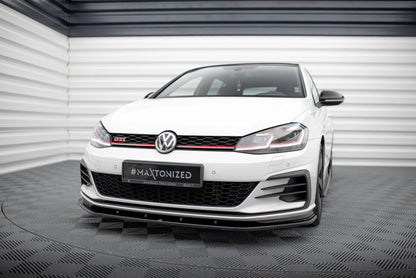 VW GOLF 7 GTI Facelift - Maxton Design Frontspoilerlippe V1