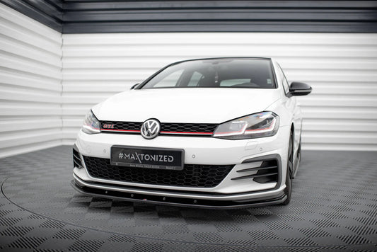 VW GOLF 7 GTI Facelift - Maxton Design Frontspoilerlippe V1