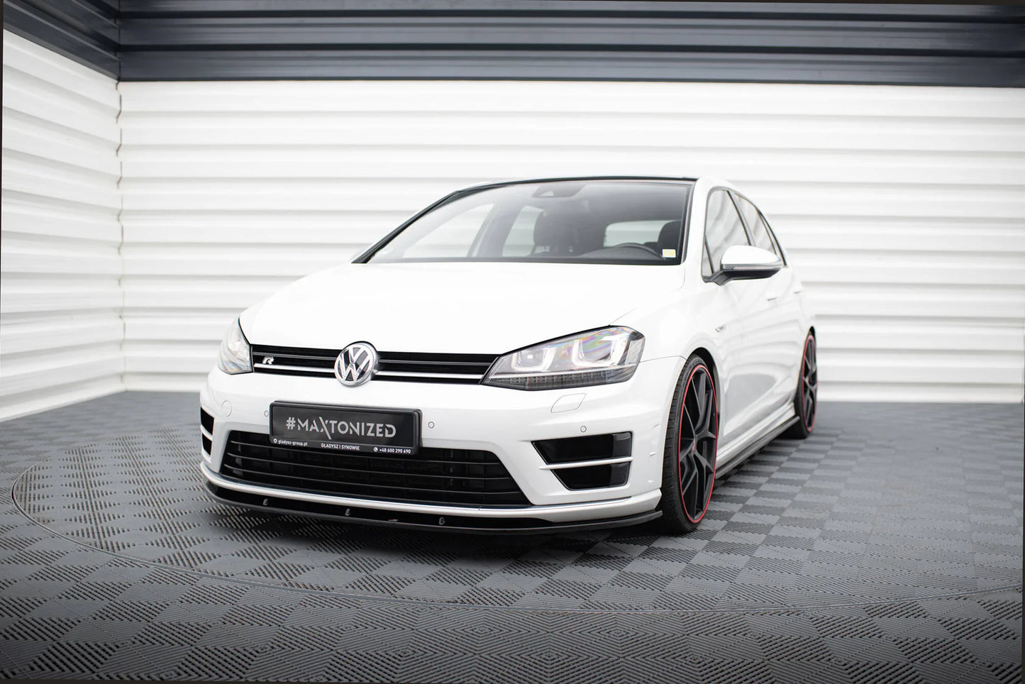 VW GOLF 7R - Maxton Design Frontspoiler V1