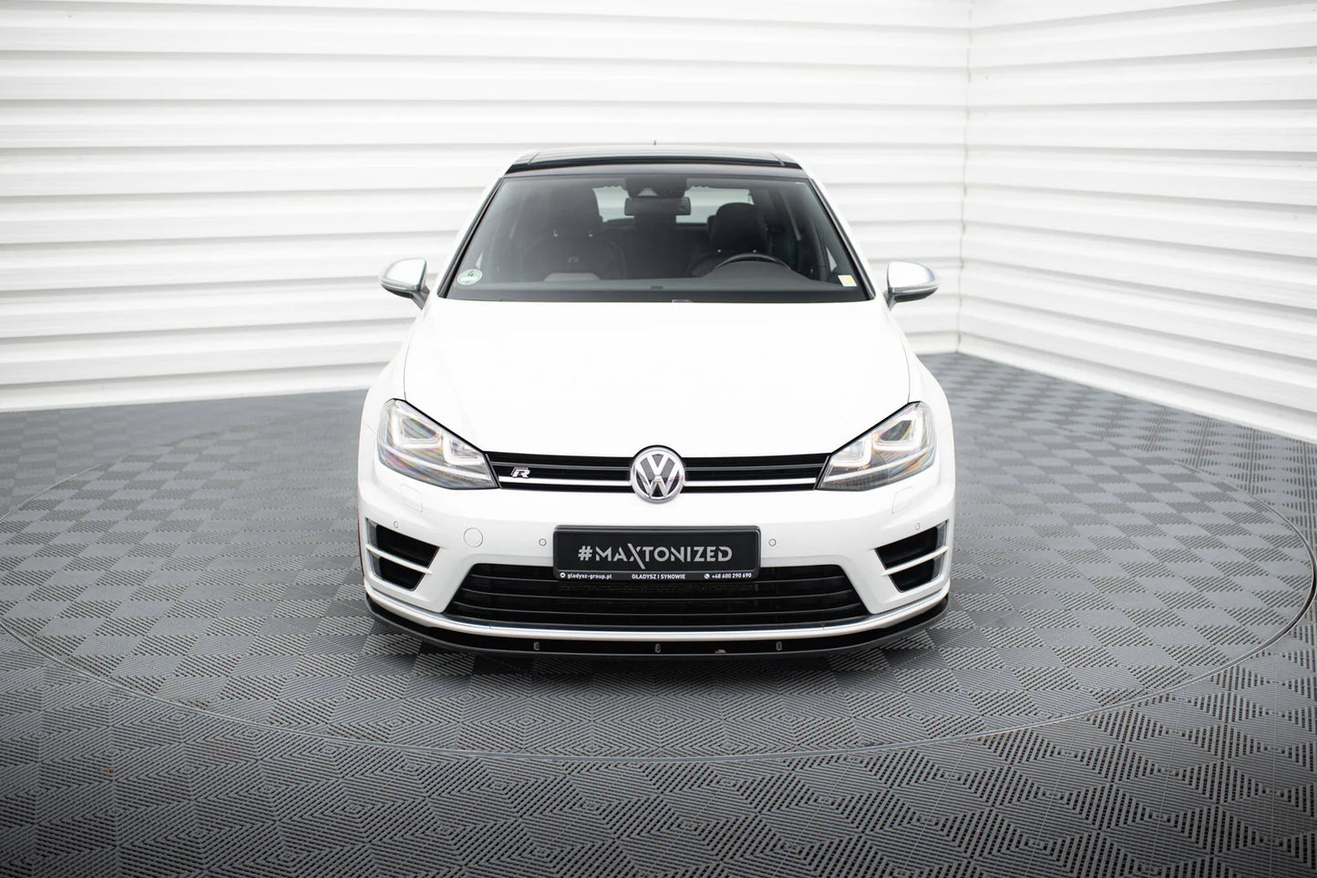 VW GOLF 7R - Maxton Design Frontspoiler V1
