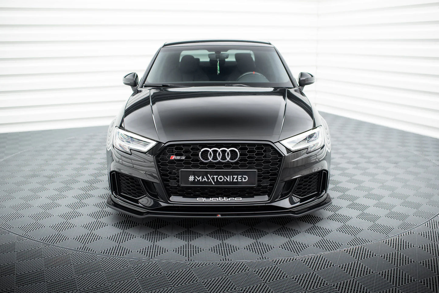AUDI RS3 8V SEDAN FACELIFT - Maxton Design Frontspoiler V2