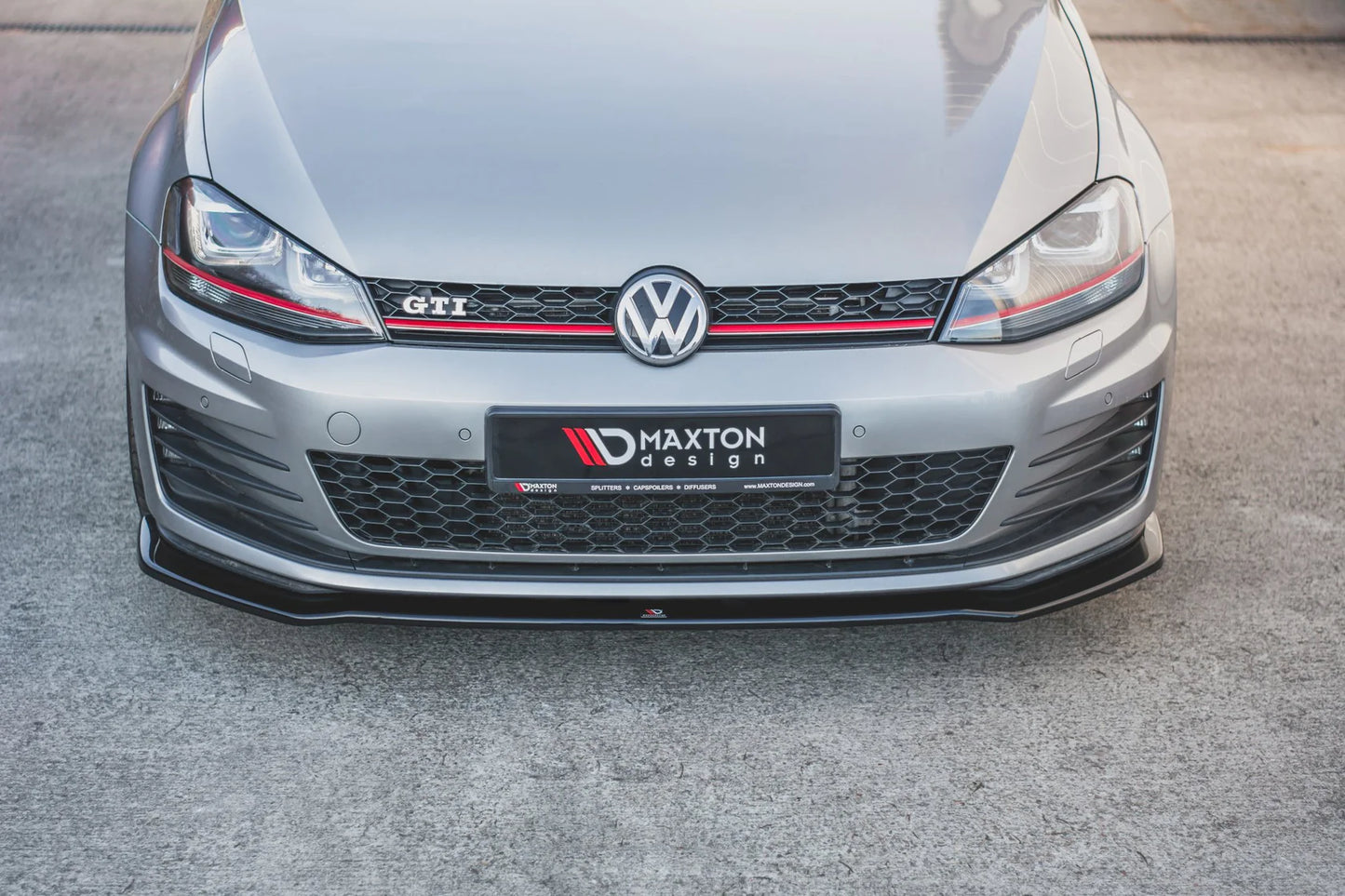 VW GOLF 7 GTI - Maxton Design Frontspoiler V2