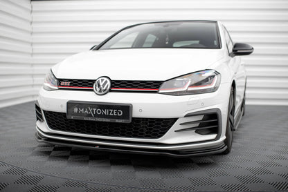 VW GOLF 7 GTI Facelift - Maxton Design Frontspoiler V2