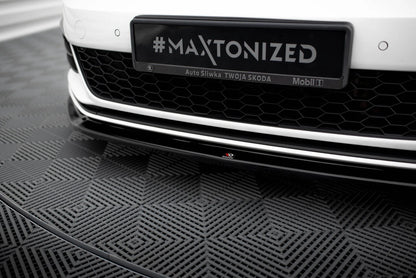 VW GOLF 7 GTI Facelift - Maxton Design Frontspoiler V2