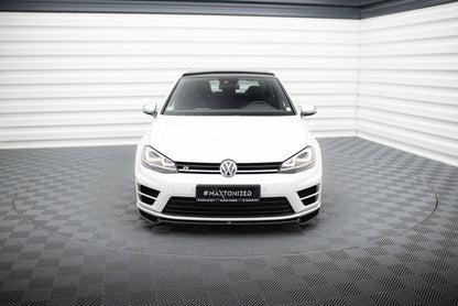 VW GOLF 7R - Maxton Design Frontspoilerlippe V2