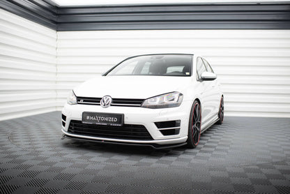 VW GOLF 7R - Maxton Design Frontspoilerlippe V2