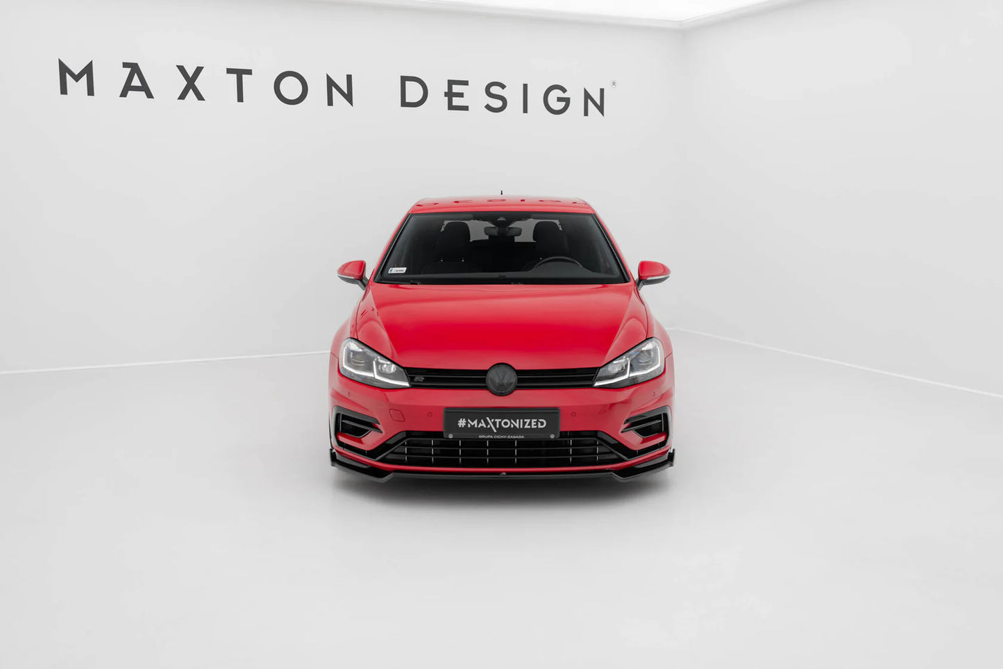 VW GOLF 7R Facelift - Maxton Design Frontspoiler V2