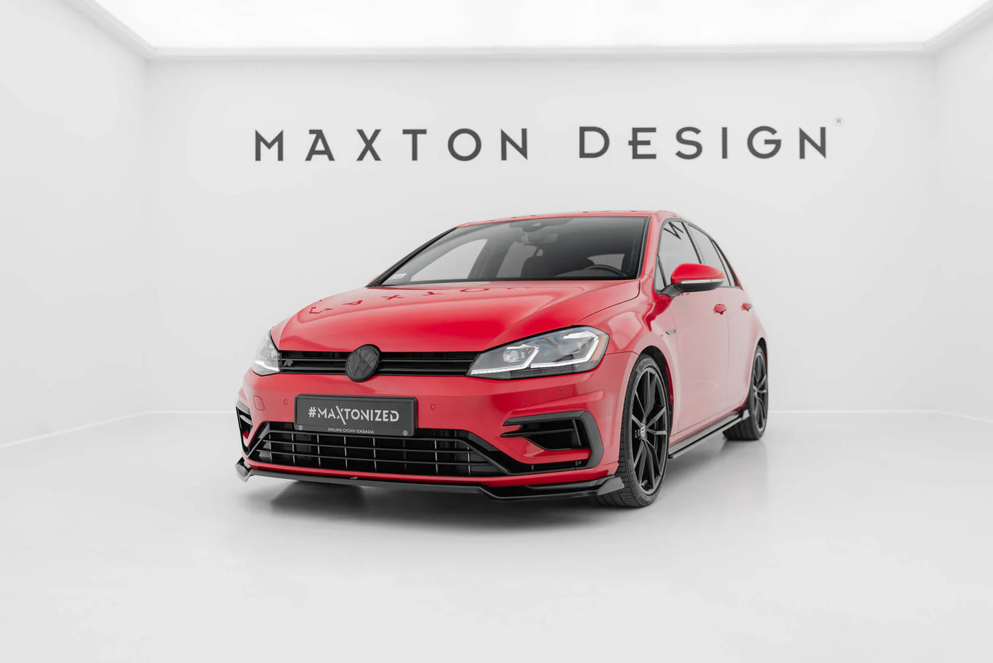 VW GOLF 7R Facelift - Maxton Design Frontspoiler V2