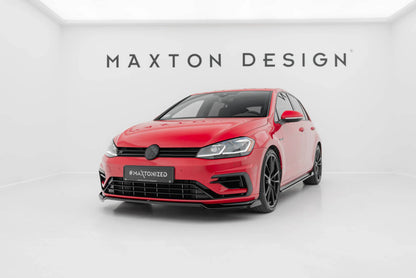 VW GOLF 7R Facelift - Maxton Design Frontspoiler V2