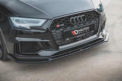 AUDI RS3 8V SPORTBACK FACELIFT - Maxton Design V3 Frontspoilerlippe
