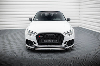 AUDI RS3 8V SEDAN FACELIFT - Maxton Design V3 Frontspoilerlippe