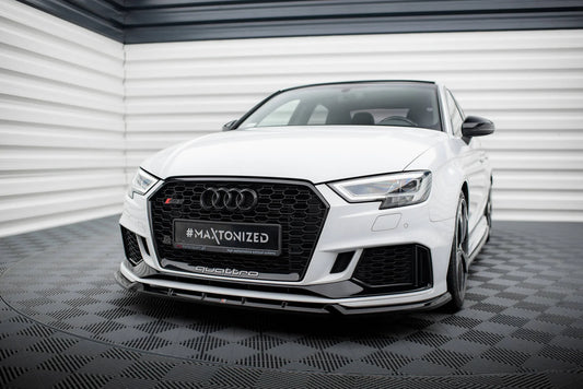 AUDI RS3 8V SEDAN FACELIFT - Maxton Design V3 Frontspoilerlippe