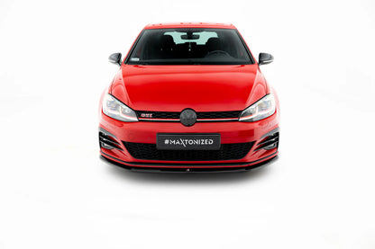 VW GOLF 7 GTI Facelift - Maxton Design V3 Frontspoilerlippe