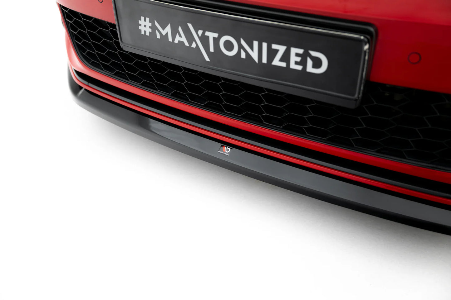VW GOLF 7 GTI Facelift - Maxton Design V3 Frontspoilerlippe