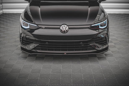VW GOLF 8R - Maxton Design Frontspoiler V3