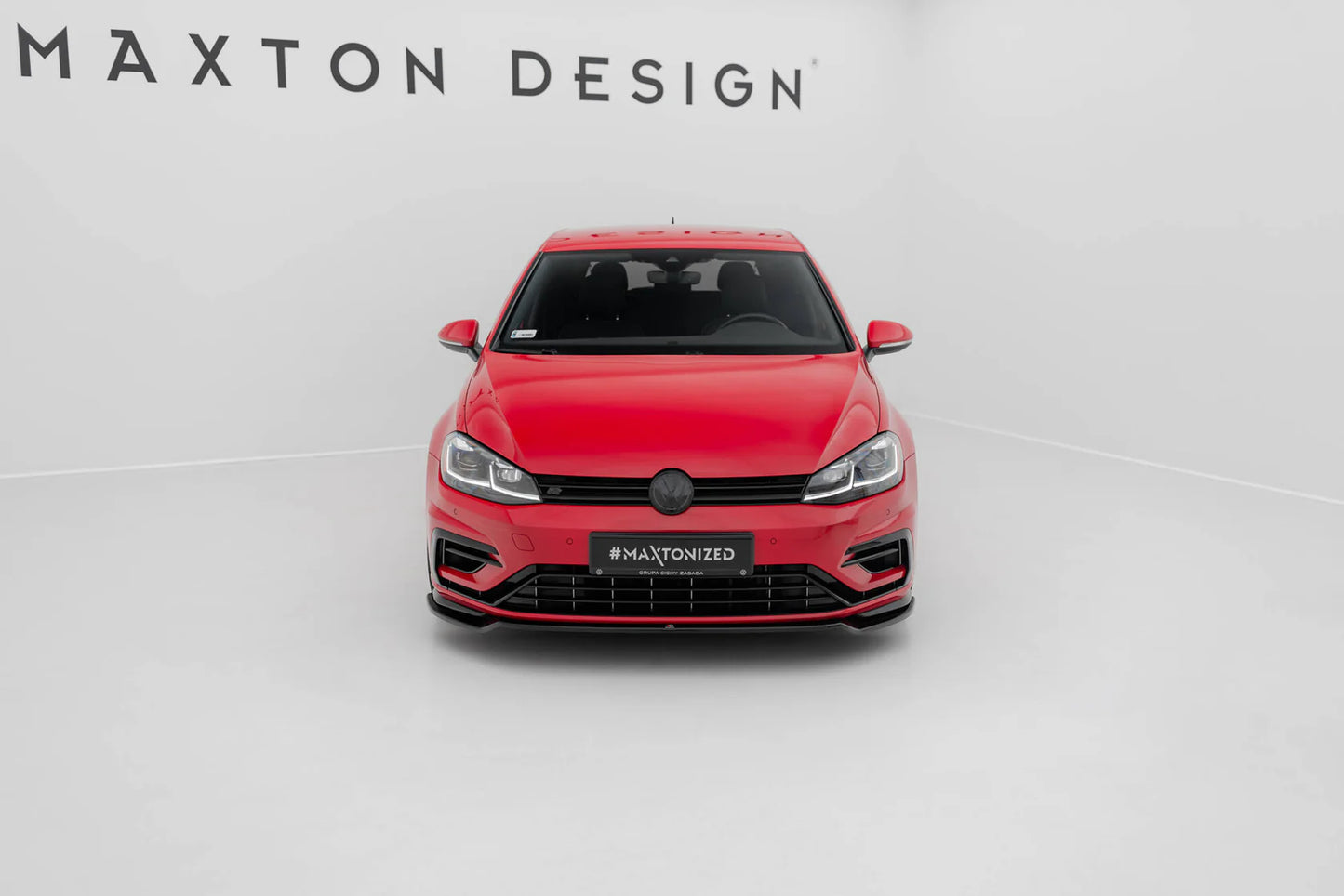 VW GOLF 7R Facelift - Maxton Design Frontspoiler V3