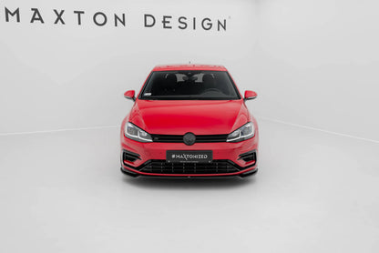 VW GOLF 7R Facelift - Maxton Design Frontspoiler V3