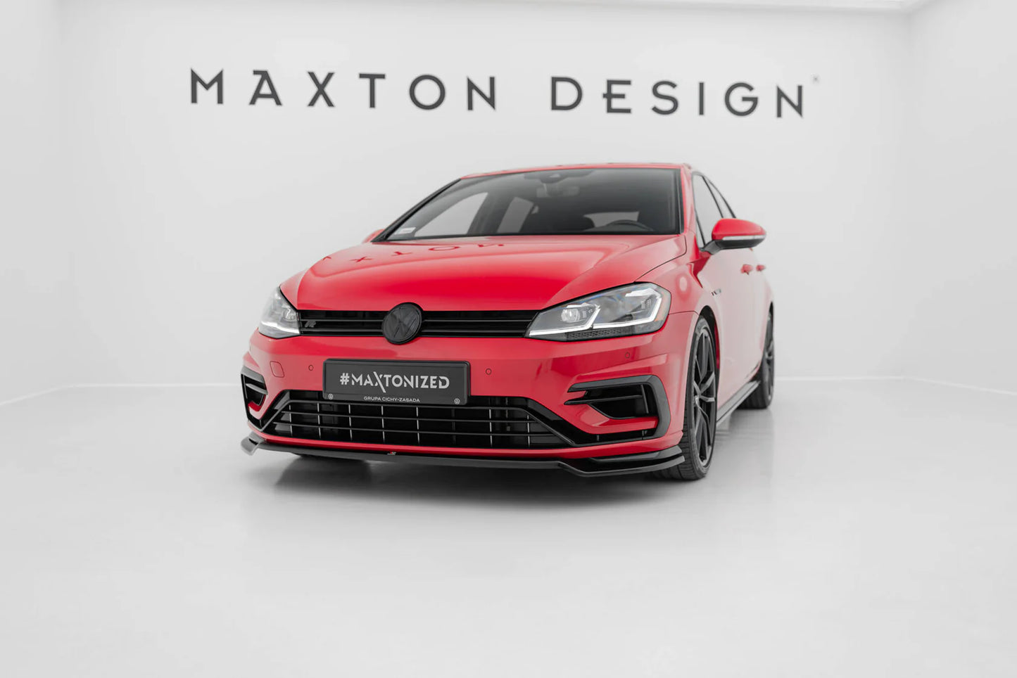 VW GOLF 7R Facelift - Maxton Design Frontspoiler V3
