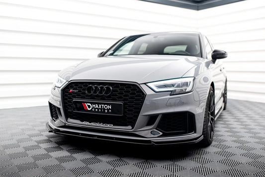 AUDI RS3 8V SPORTBACK FACELIFT - Maxton Design V4 Splitter