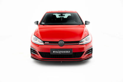 VW GOLF 7 GTI Facelift - Maxton Design Frontspoiler V4