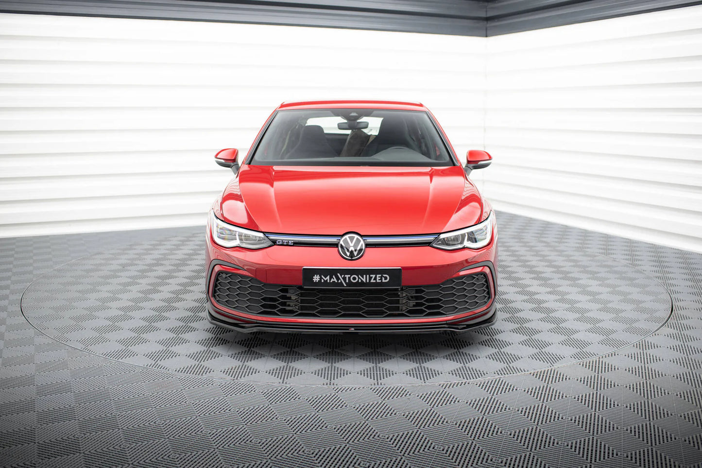 VW GOLF 8 GTI - Maxton Design V4 Spoilerlippe