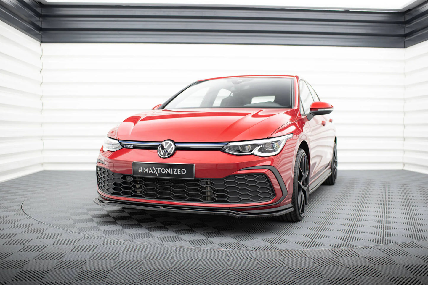 VW GOLF 8 GTI - Maxton Design V4 Spoilerlippe