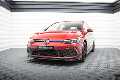 VW GOLF 8 GTI - Maxton Design V4 Spoilerlippe