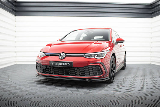 VW GOLF 8 GTI - Maxton Design V4 Spoilerlippe