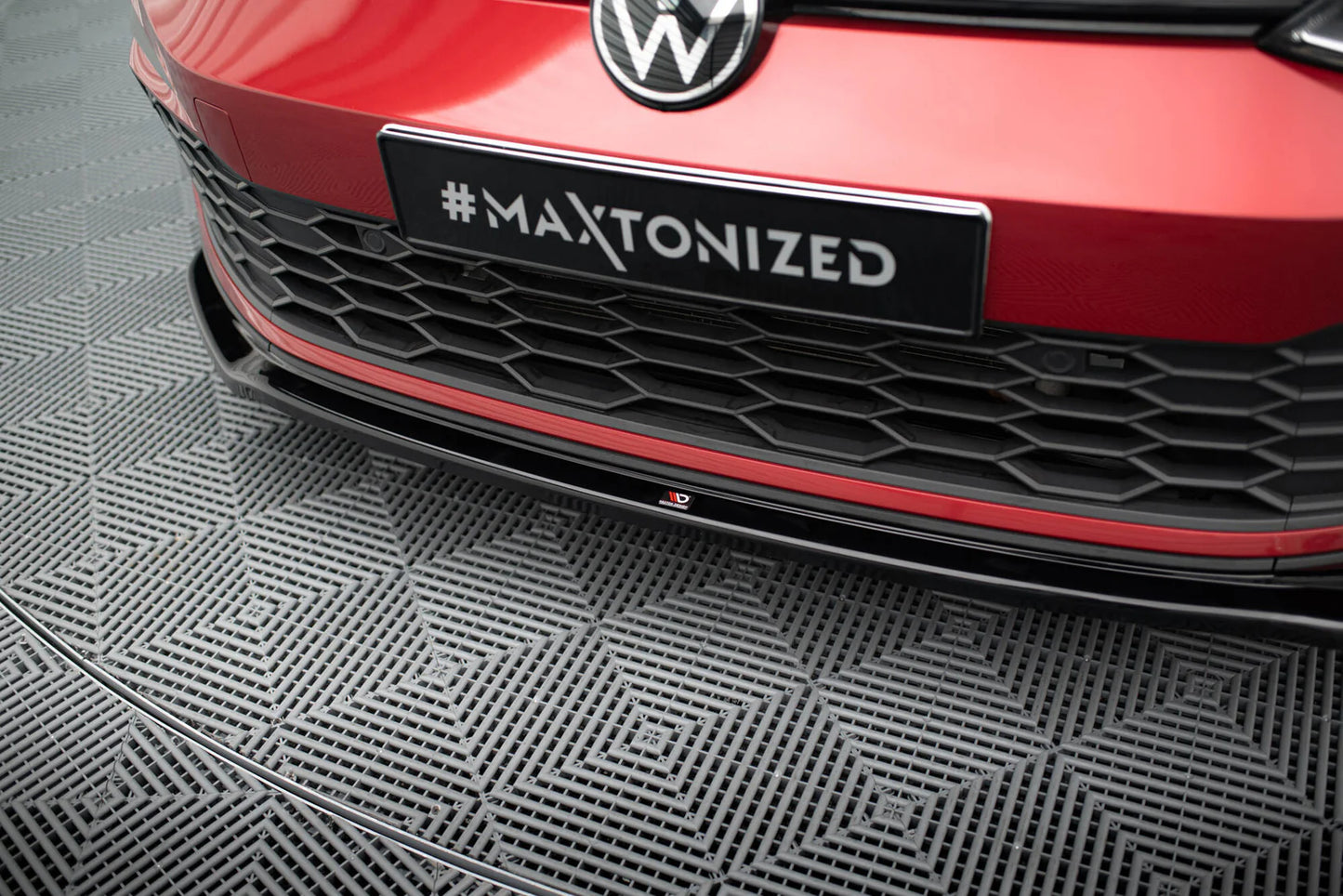 VW GOLF 8 GTI - Maxton Design V4 Spoilerlippe