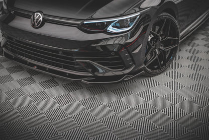VW GOLF 8R - Maxton Design V4 Spoilerlippe