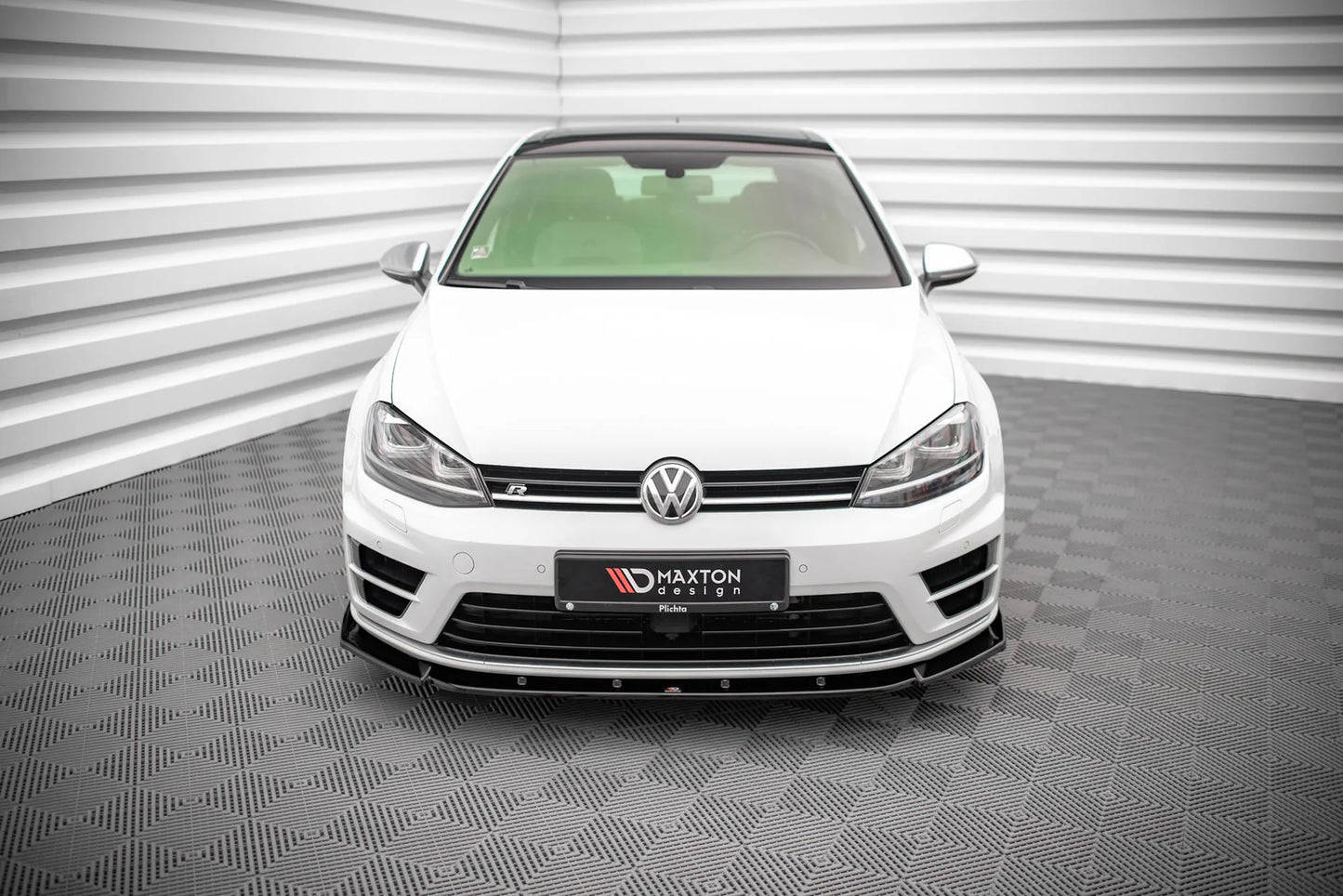 VW GOLF 7R - Maxton Design Frontspoiler V4