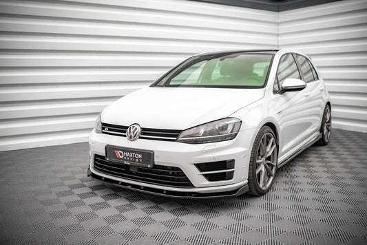 VW GOLF 7R - Maxton Design Frontspoiler V4