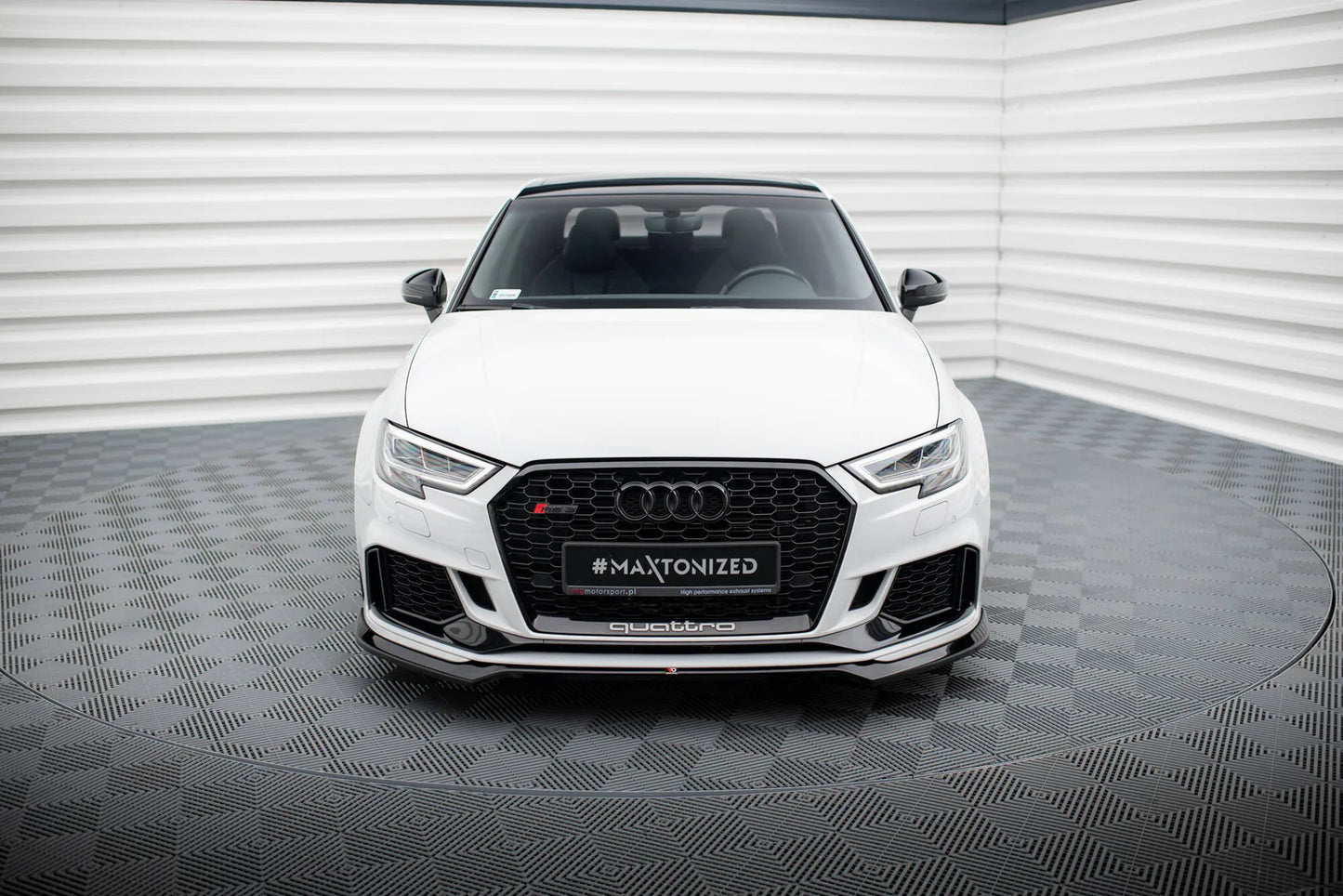 AUDI RS3 8V LIMOUSINE FACELIFT - Maxton Design V5 Frontspoiler