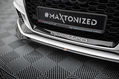 AUDI RS3 8V LIMOUSINE FACELIFT - Maxton Design V5 Frontspoiler