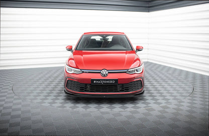 VW GOLF 8 GTI - Maxton Design Frontspoiler V5