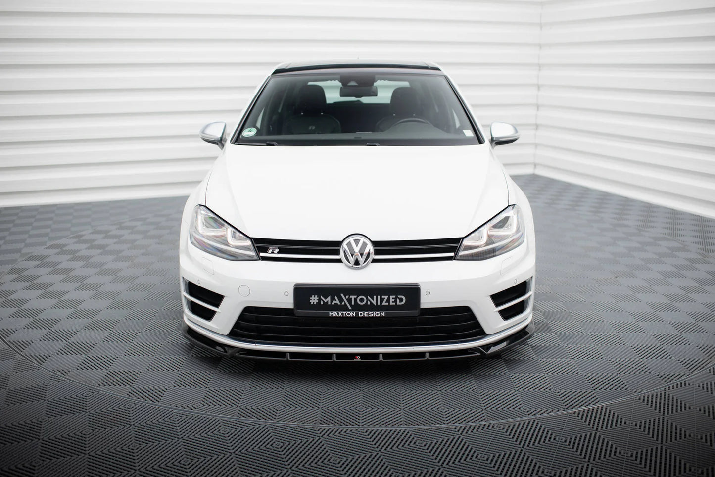 VW GOLF 7R - Maxton Design V5 Spoilerlippe