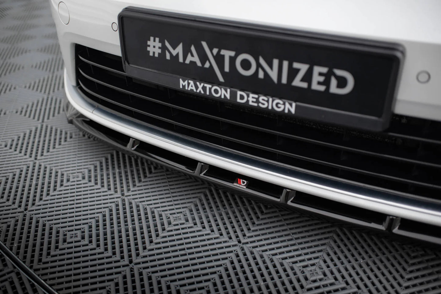 VW GOLF 7R - Maxton Design V5 Spoilerlippe