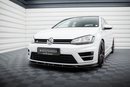 VW GOLF 7R - Maxton Design V5 Spoilerlippe