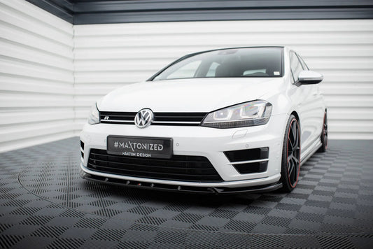 VW GOLF 7R - Maxton Design V5 Spoilerlippe