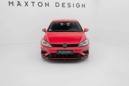 VW GOLF 7R Facelift - Maxton Design V5 Frontspoilerlippe