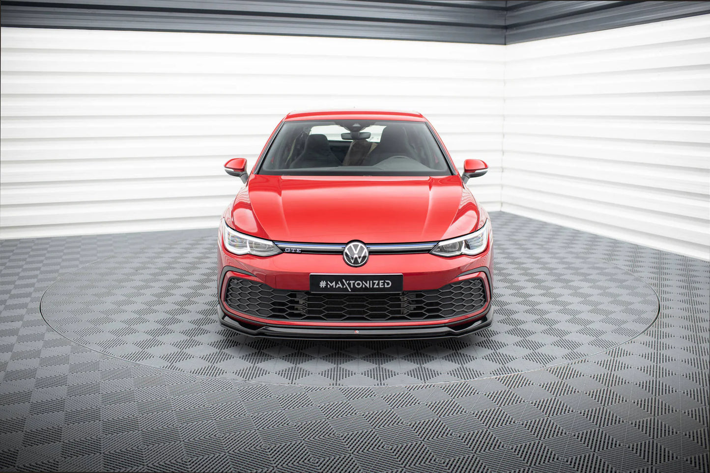 VW GOLF 8 GTI - Maxton Design Frontspoilerlippe V6