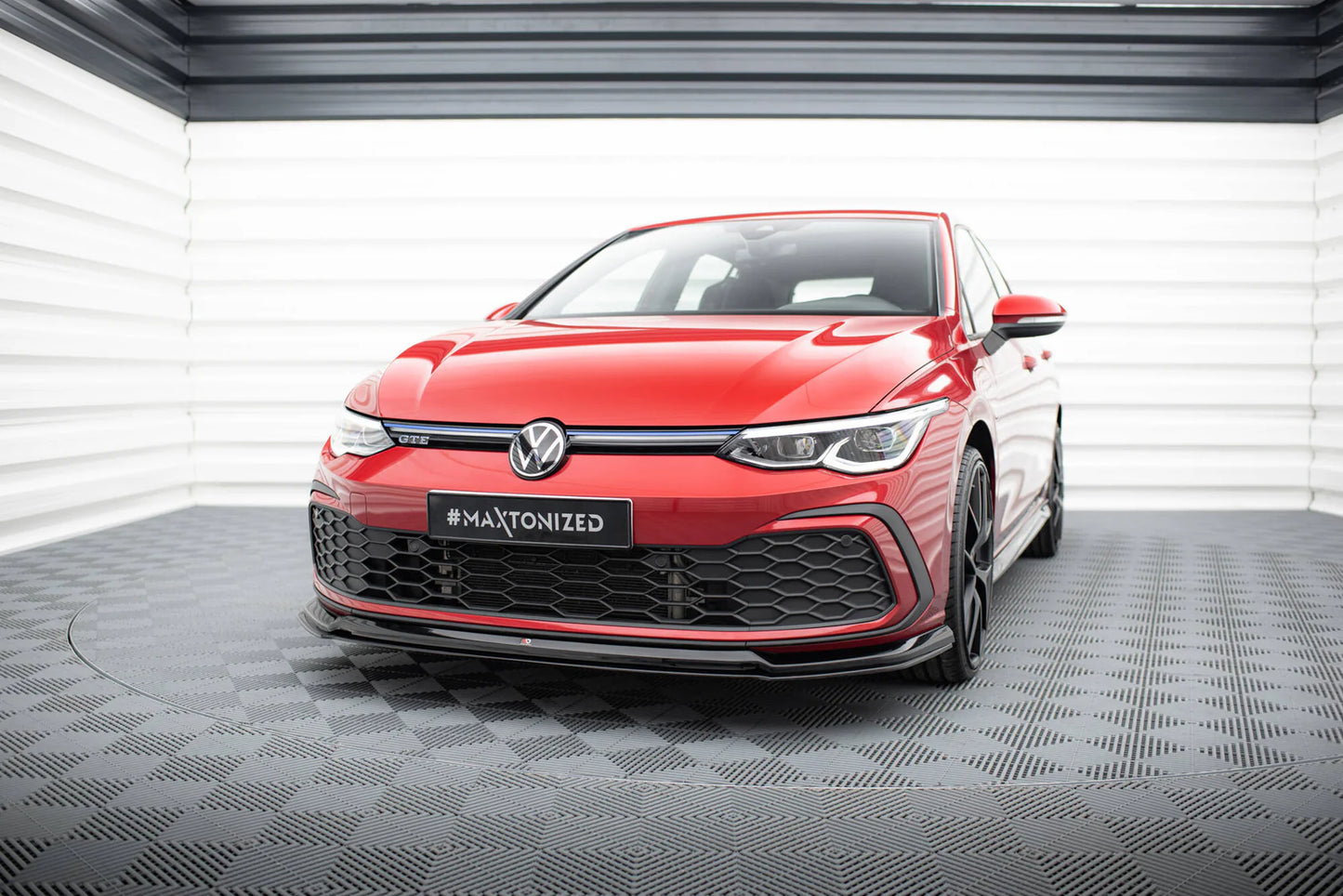 VW GOLF 8 GTI - Maxton Design Frontspoilerlippe V6