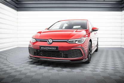 VW GOLF 8 GTI - Maxton Design Frontspoilerlippe V6