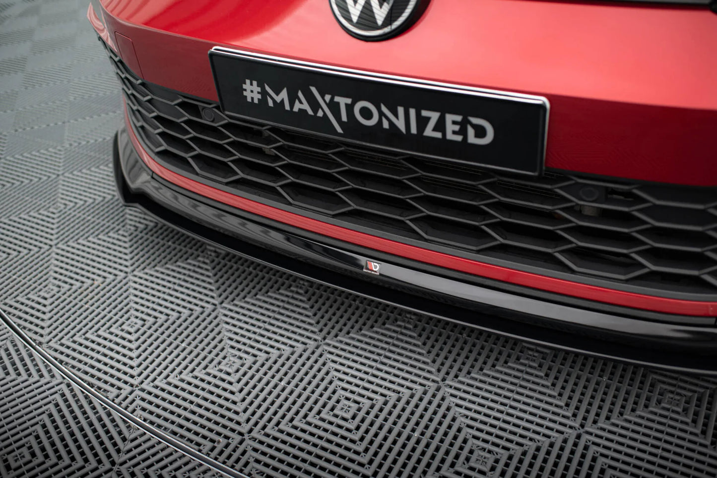 VW GOLF 8 GTI - Maxton Design Frontspoilerlippe V6