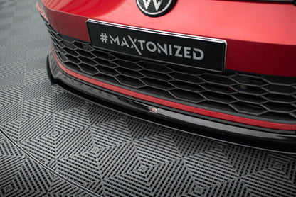 VW GOLF 8 GTI - Maxton Design Frontspoilerlippe V6