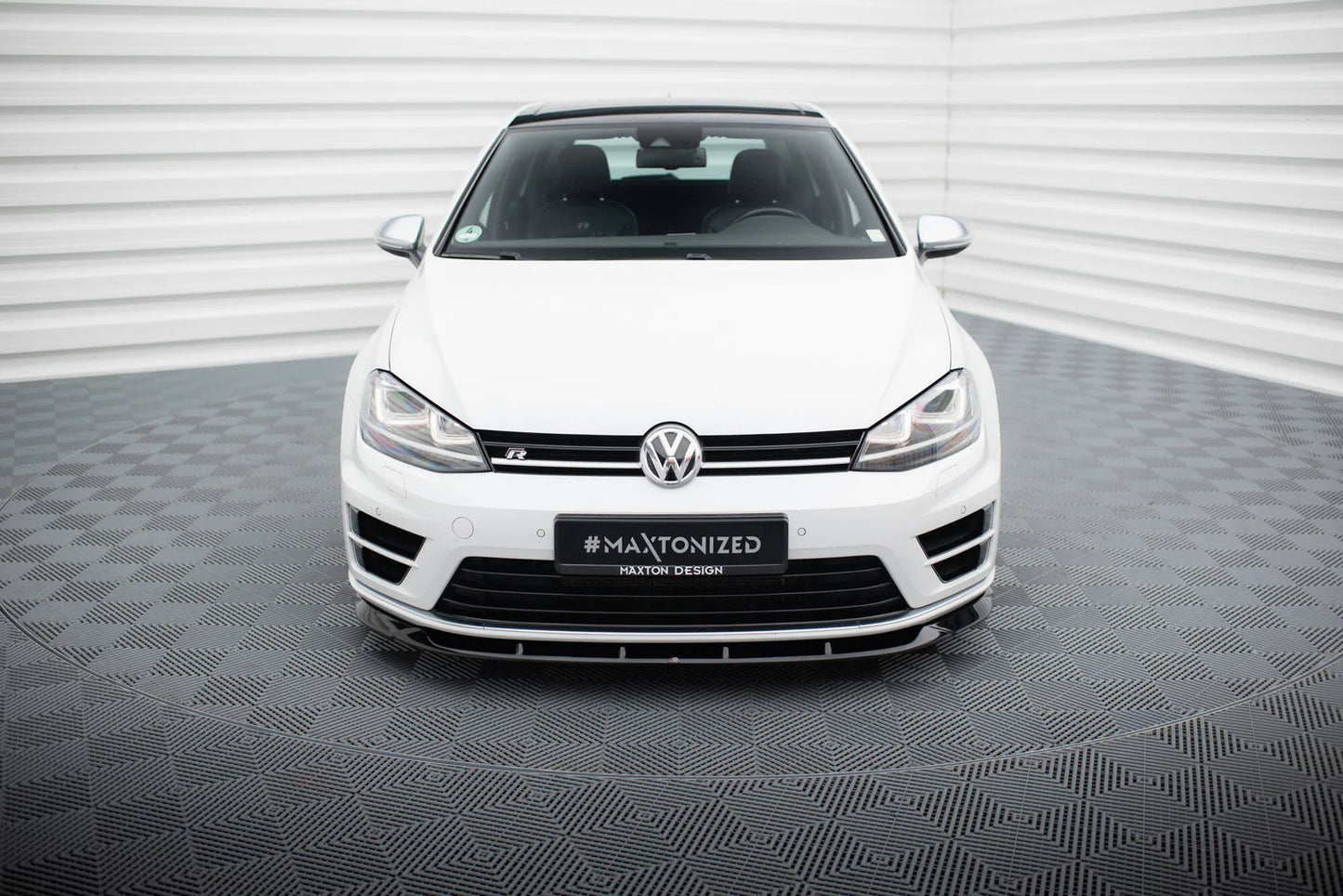 VW GOLF 7R - Maxton Design Frontspoiler V6