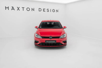VW GOLF 7R Facelift - Maxton Design Frontspoiler V7