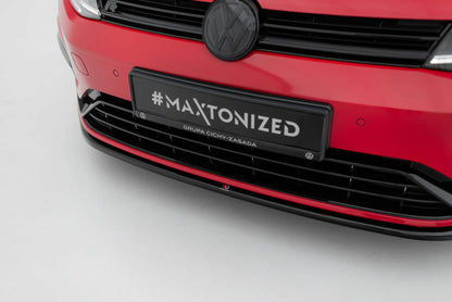 VW GOLF 7R Facelift - Maxton Design Frontspoiler V7