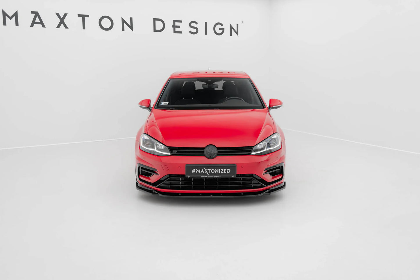 VW GOLF 7R Facelift - Maxton Design Frontspoiler V9