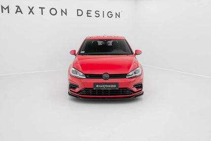 VW GOLF 7R Facelift - Maxton Design Frontspoiler V9